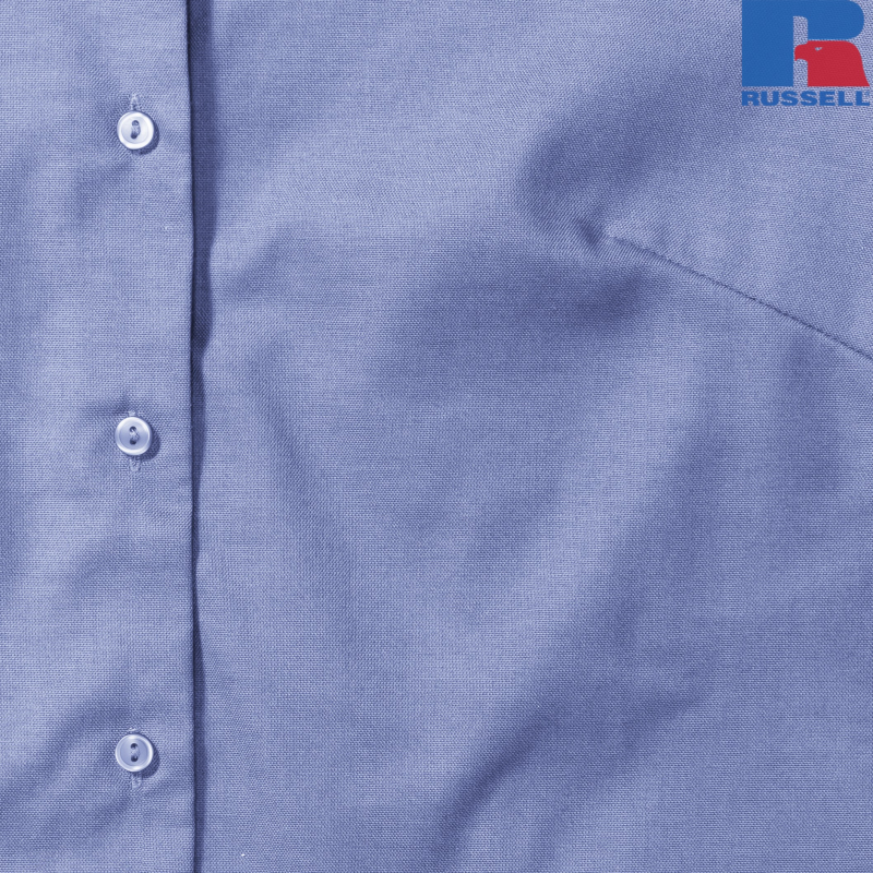 Ladies Long Sleeve Tailored Oxford Shirt | Russell