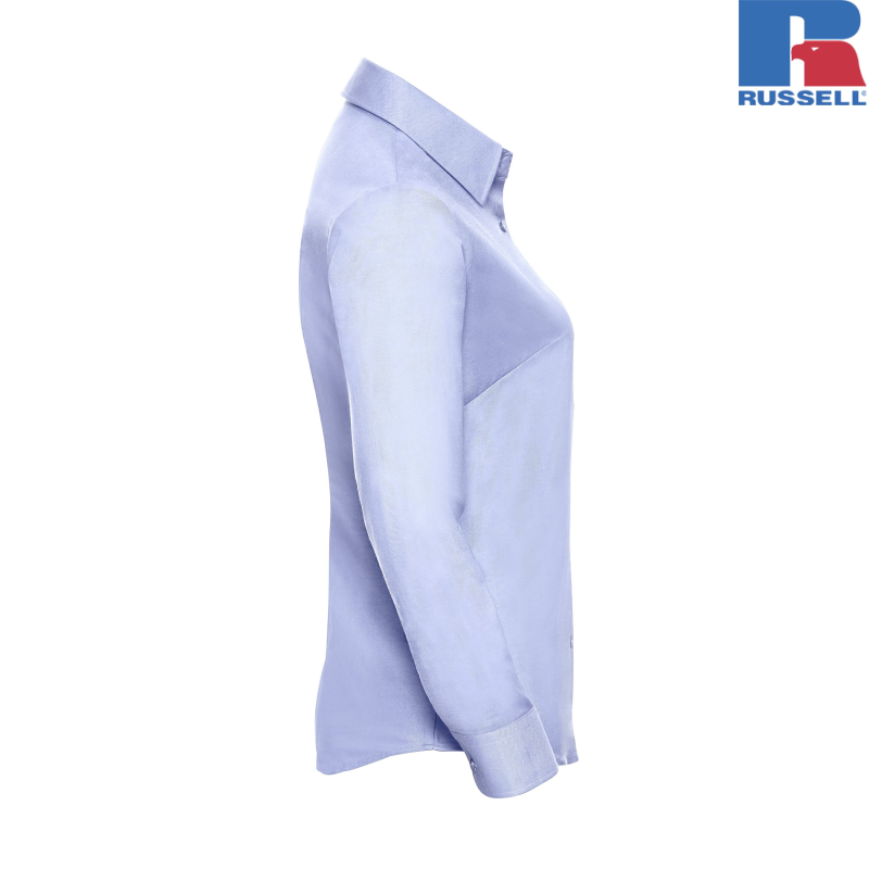 Ladies Long Sleeve Tailored Oxford Shirt | Russell
