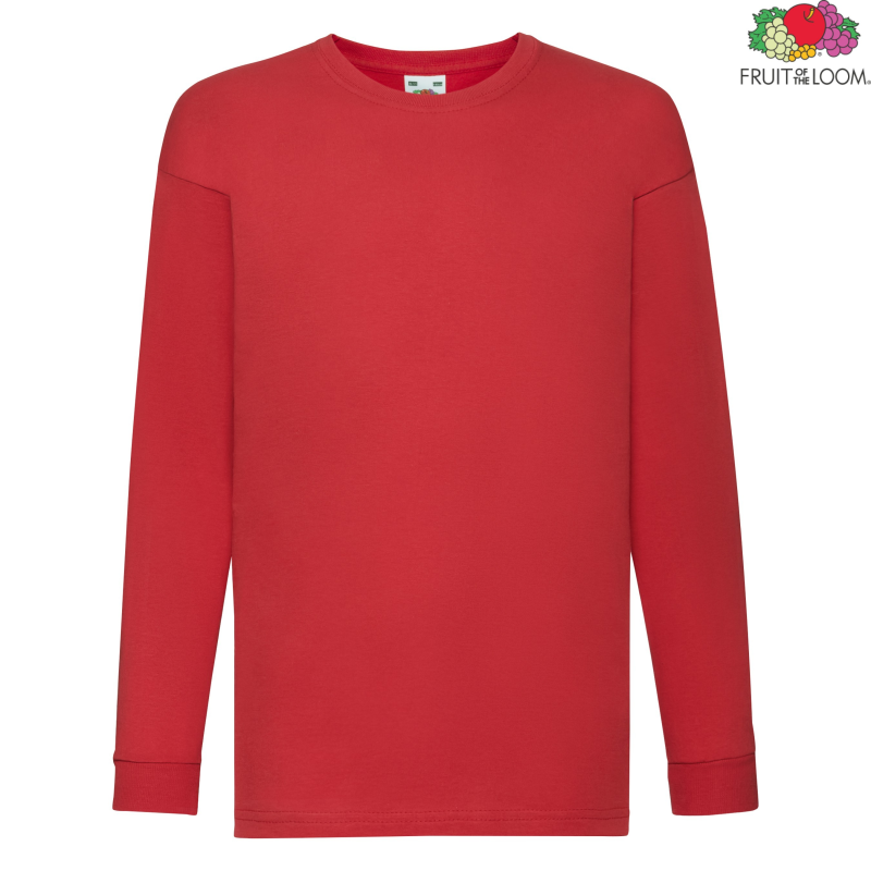 Valueweight Long Sleeve Kids | Fruit of the Loom