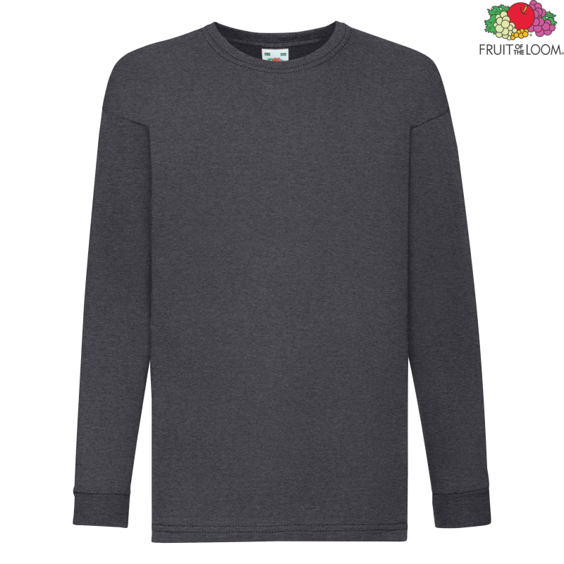 Valueweight Long Sleeve Kids | Fruit of the Loom