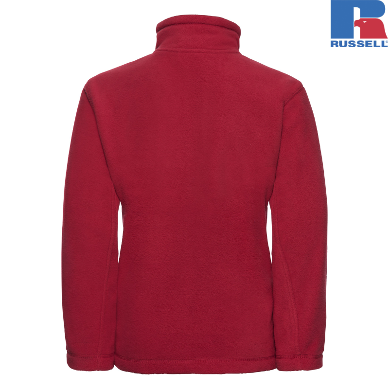 Kids Outdoor Fleece With A Long Zipper | Russell