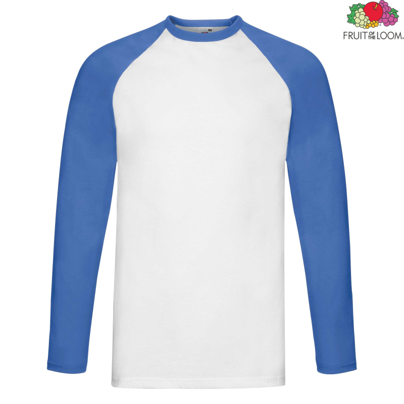 Valueweight Long Sleeve Baseball T | Fruit of the Loom