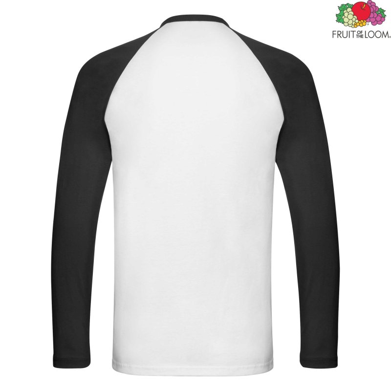 Valueweight Long Sleeve Baseball T-shirt | Fruit of the Loom