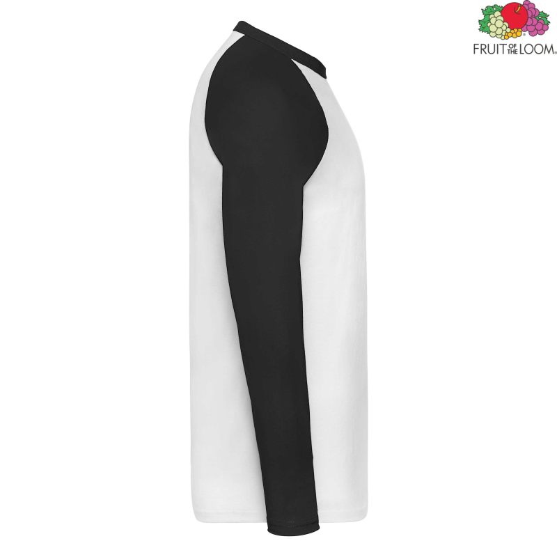 Valueweight Long Sleeve Baseball T-shirt | Fruit of the Loom