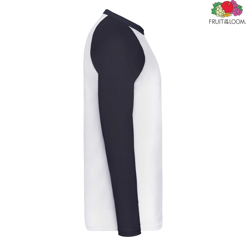 Valueweight Long Sleeve Baseball T-shirt | Fruit of the Loom