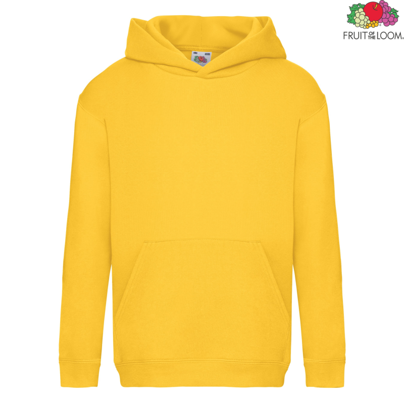 Kids Premium Hooded Sweat | Fruit of The Loom