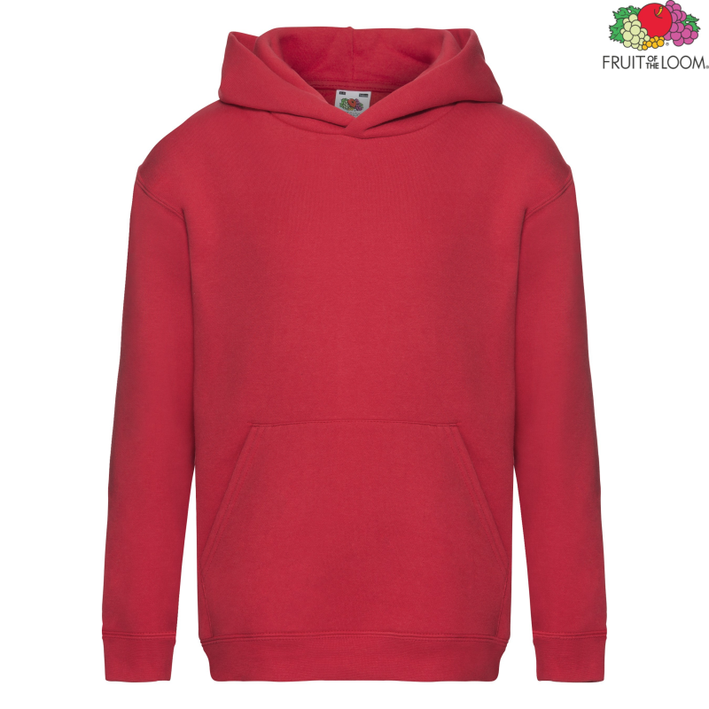 Kids Premium Hooded Sweat | Fruit of The Loom