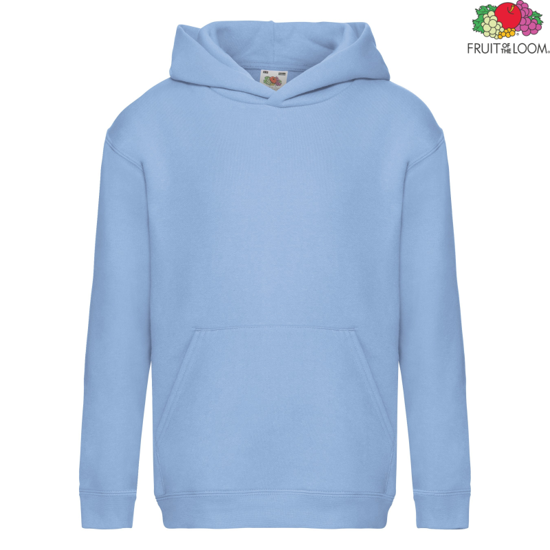 Kids Premium Hooded Sweat | Fruit of The Loom