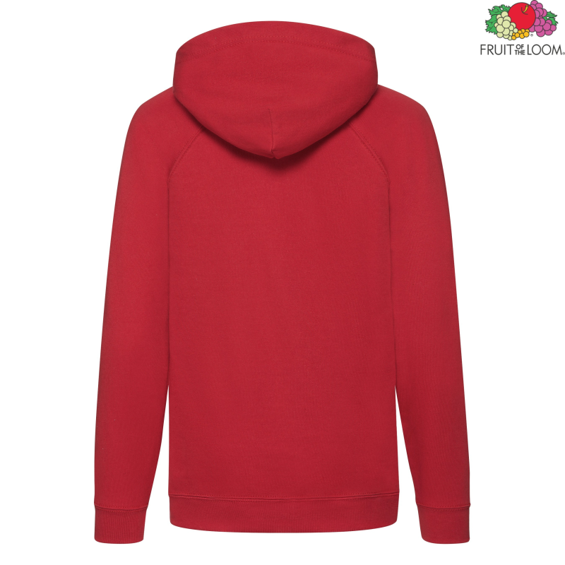 Kids Lightweight Hooded Sweat | Fruit of The Loom