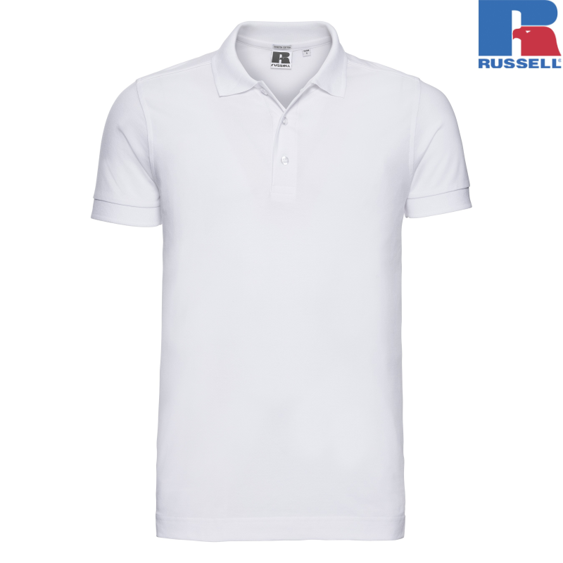 Men's Fitted Stretch Polo | Russell