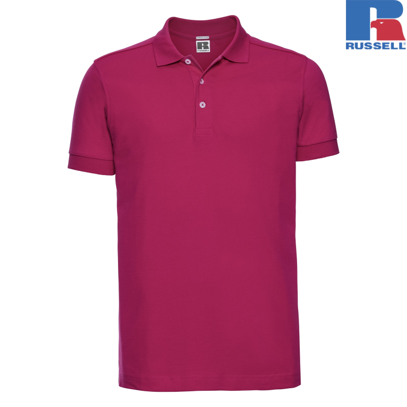 Men's Fitted Stretch Polo | Russell