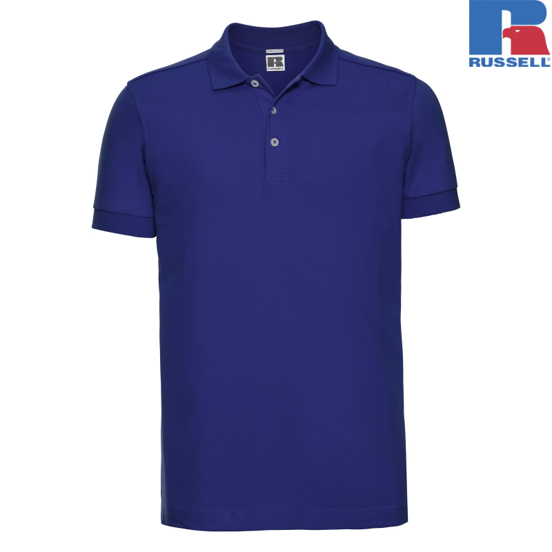 Men's Fitted Stretch Polo | Russell