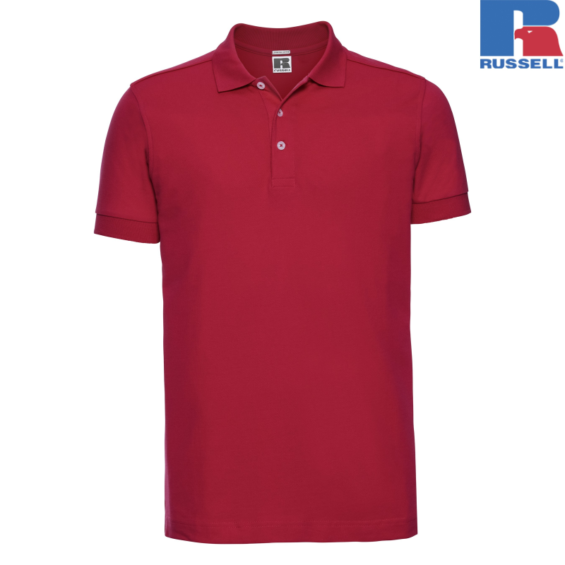 Men's Fitted Stretch Polo | Russell