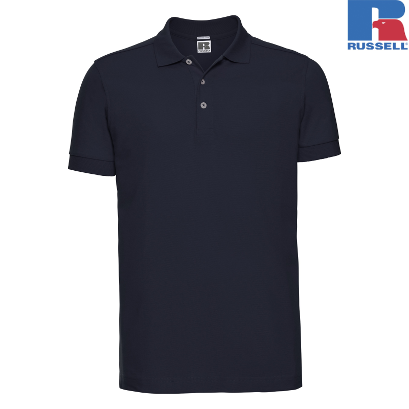 Men's Fitted Stretch Polo | Russell