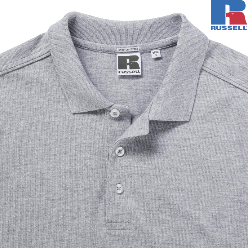 Men's Fitted Stretch Polo | Russell