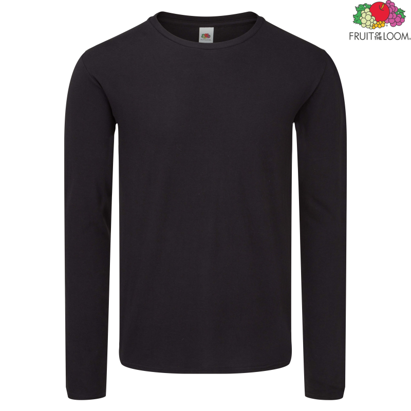Iconic Long Sleeve | Fruit of The Loom