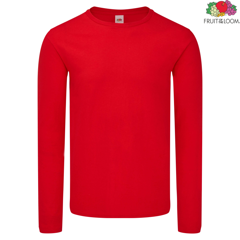 Iconic Long Sleeve | Fruit of The Loom
