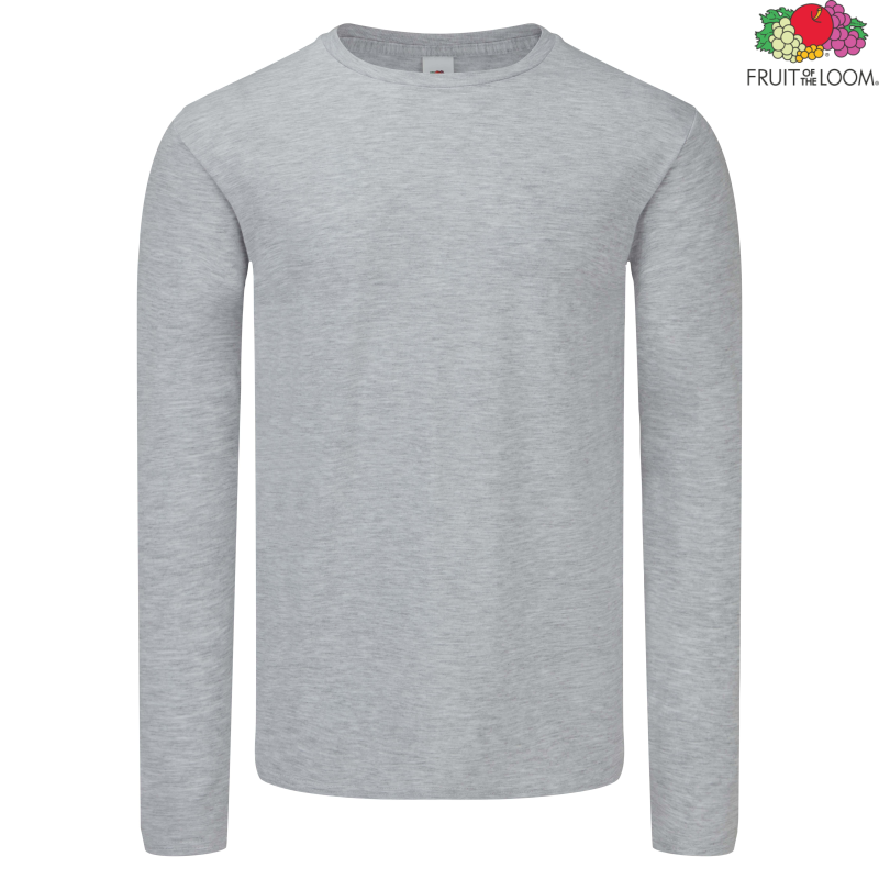 Iconic Long Sleeve | Fruit of The Loom