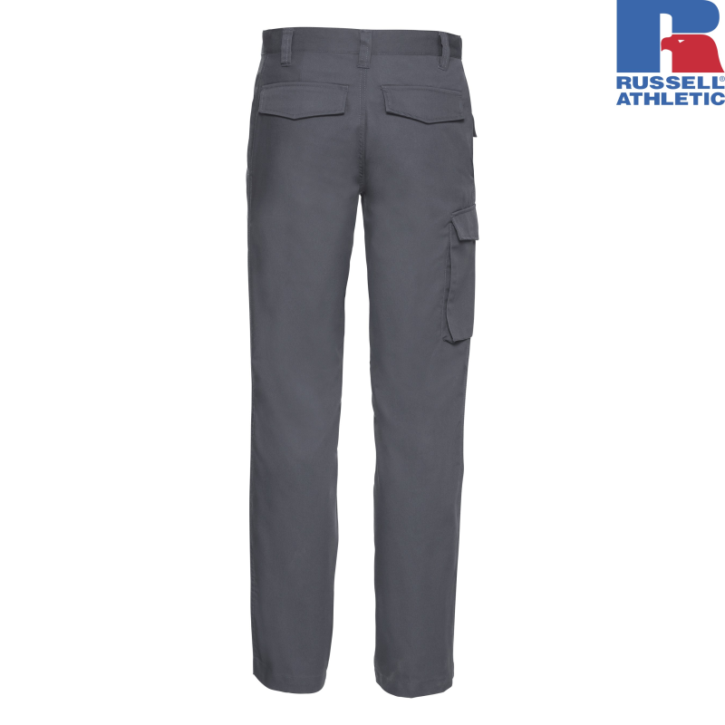 Workwear Polycotton Twill Trousers | Russell