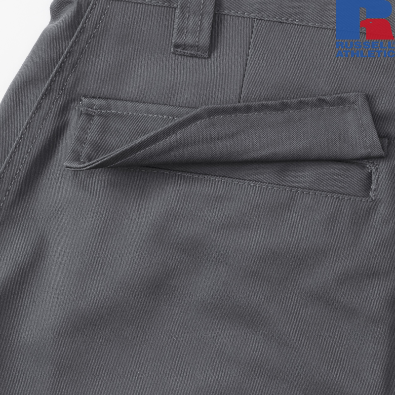 Workwear Polycotton Twill Trousers | Russell