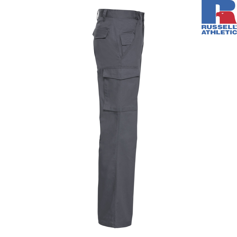 Workwear Polycotton Twill Trousers | Russell