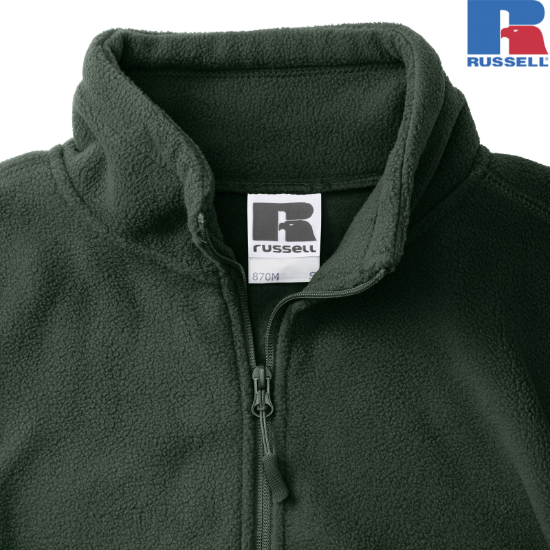 Men's Full Zip Outdoor Fleece | Russell