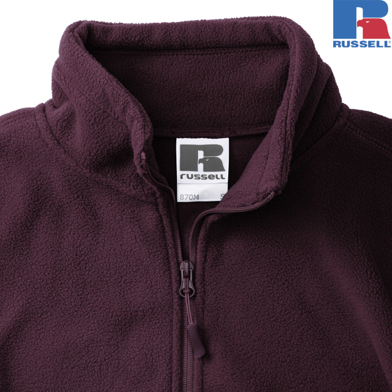 Men's Full Zip Outdoor Fleece | Russell