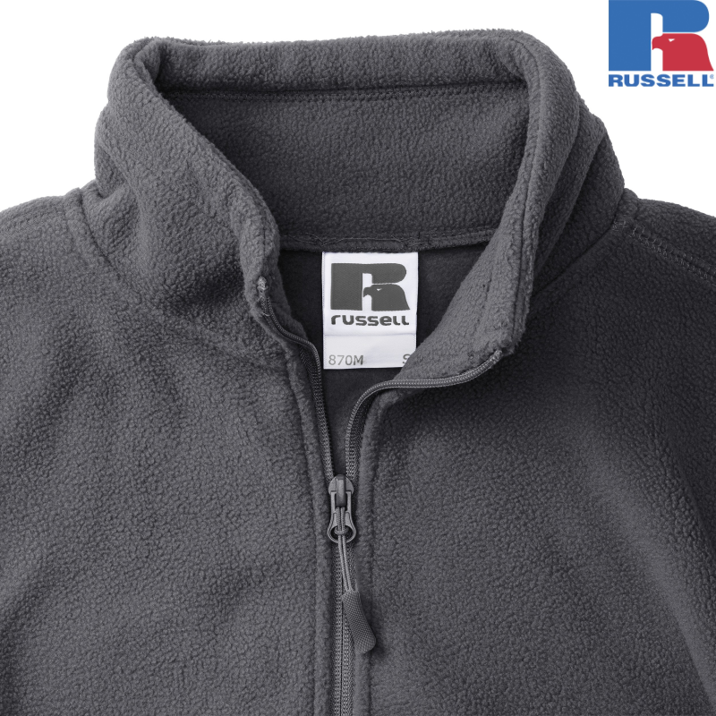 Men's Full Zip Outdoor Fleece | Russell