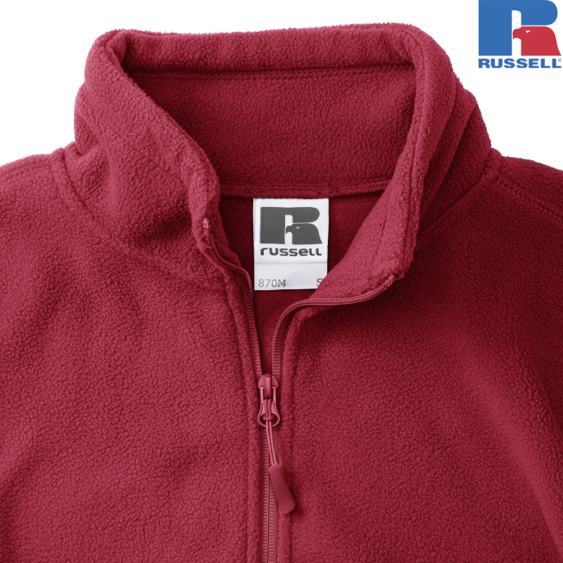 Men's Full Zip Outdoor Fleece | Russell