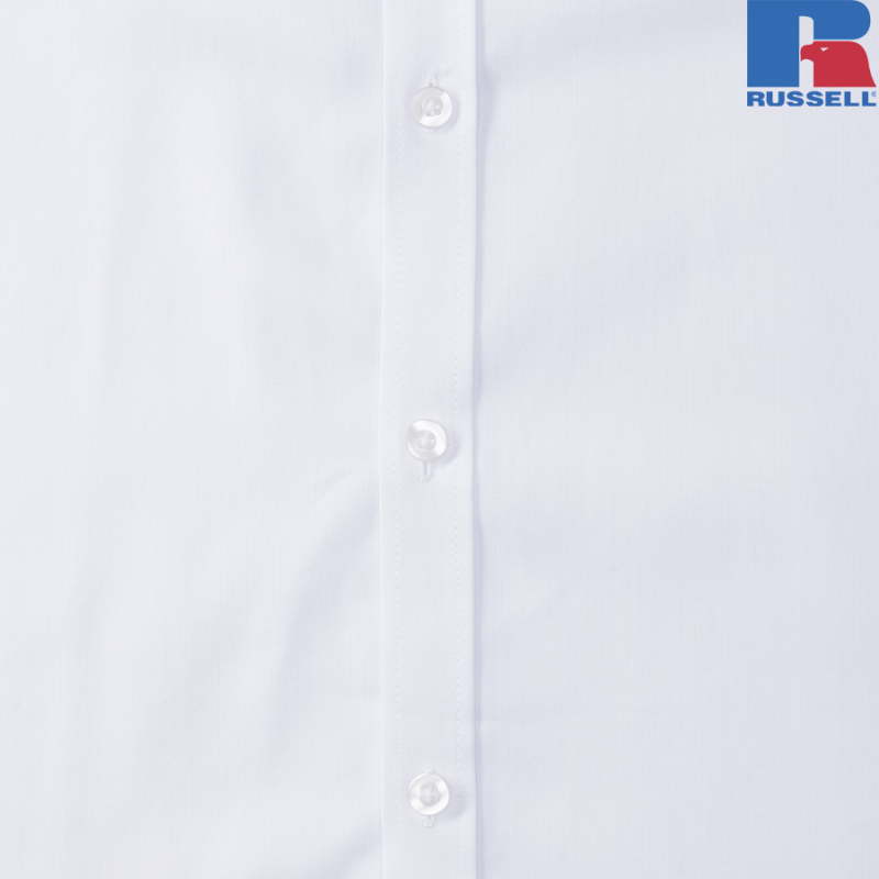 Men's Long Sleeve Herringbone Shirt | Russell