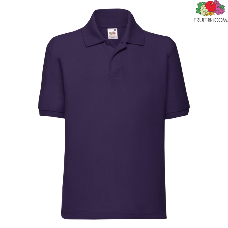 Kids 65/35 Polo | Fruit of the Loom