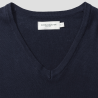 Ladies V-neck Knitted Pullover | Russell