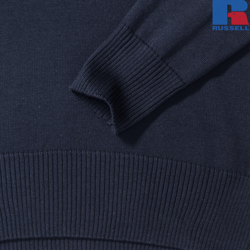 Ladies V-neck Knitted Pullover | Russell