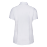 Ladies Short Sleeve Tailored Herringbone Shirt | Russell