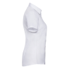 Ladies Short Sleeve Tailored Herringbone Shirt | Russell