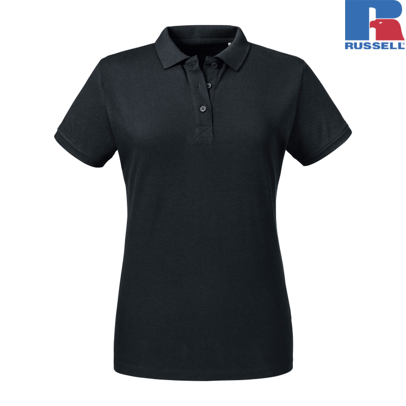 Ladies Pure Organic Polo | Russell