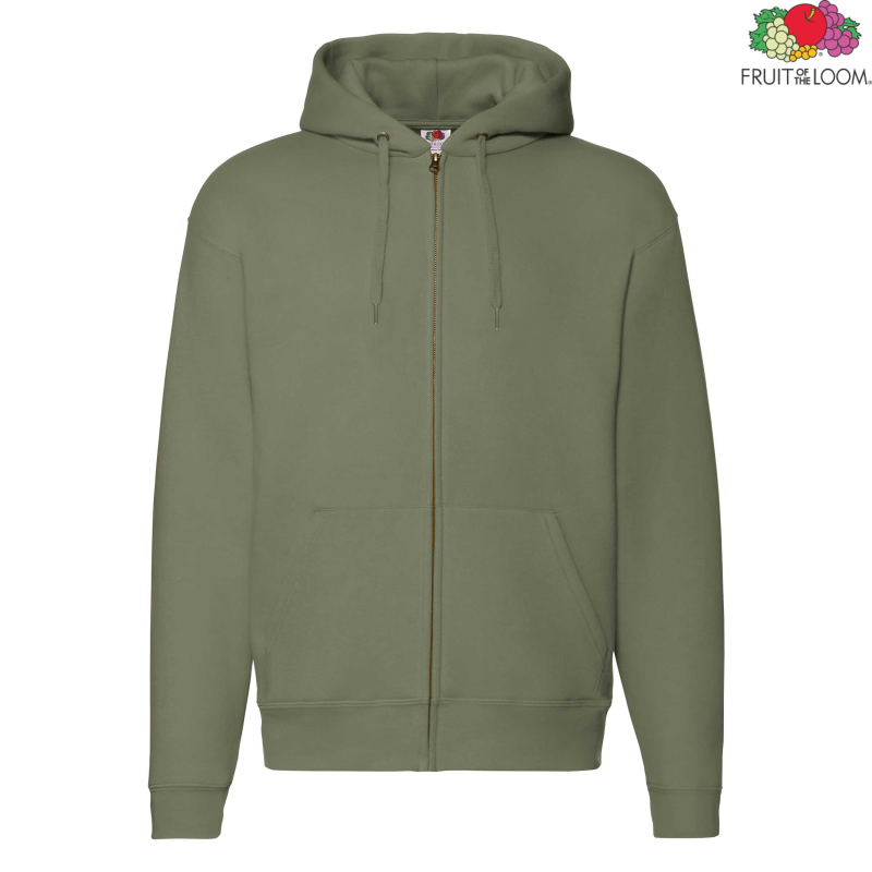 Premium Hooded Sweat Jacket | Fruit of the Loom