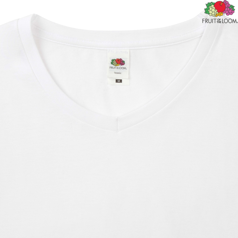 Iconic V-neck 150 T | Fruit of The Loom