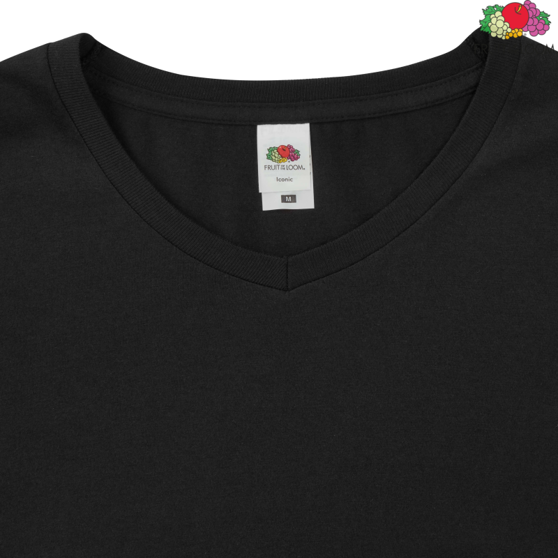 Iconic V-neck 150 T-shirt | Fruit of The Loom
