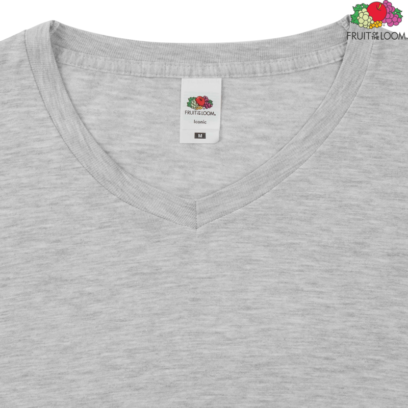 Iconic V-neck 150 T-shirt | Fruit of The Loom