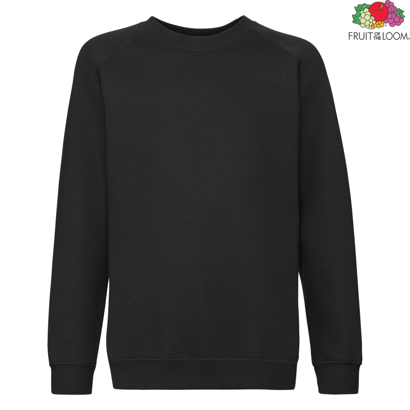 Kids Premium Raglan Sweat | Fruit of The Loom