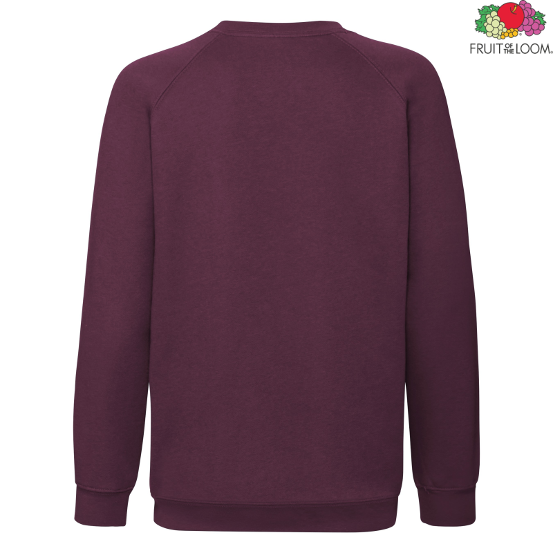 Kids Premium Raglan Sweat | Fruit of The Loom