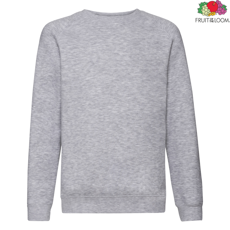 Kids Premium Raglan Sweat | Fruit of The Loom