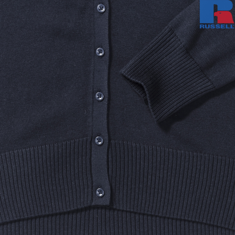 Ladies V-neck Knitted Cardigan | Russell