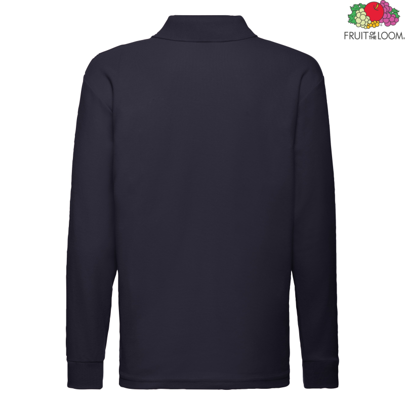 Kids 65/35 Long Sleeve Polo | Fruit of the Loom