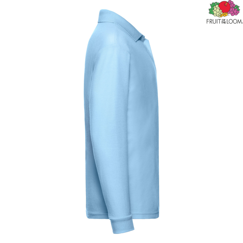 Kids 65/35 Long Sleeve Polo | Fruit of the Loom