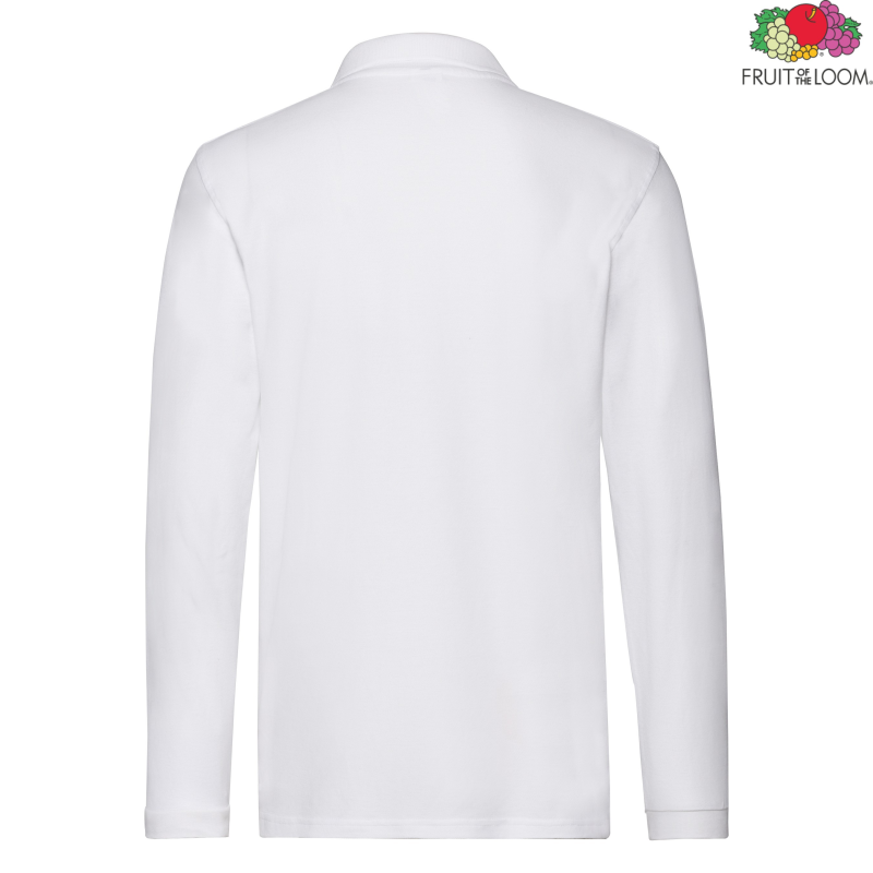 Premium Long Sleeve Polo | Fruit of The Loom