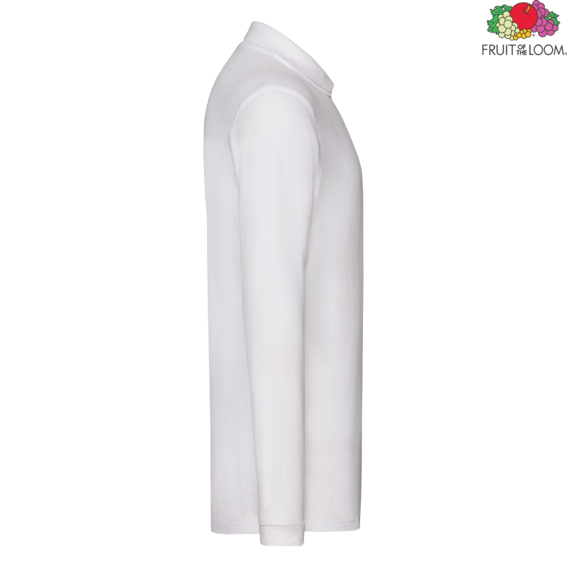 Premium Long Sleeve Polo | Fruit of The Loom