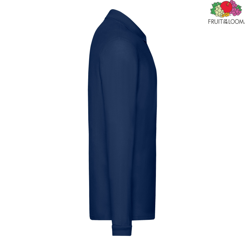 Premium Long Sleeve Polo | Fruit of The Loom