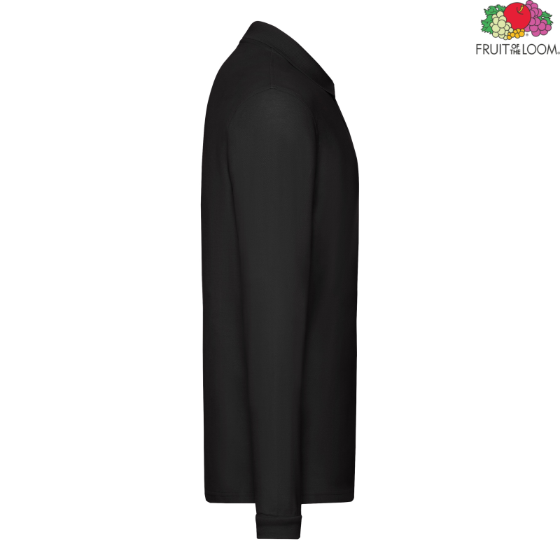 Premium Long Sleeve Polo | Fruit of The Loom